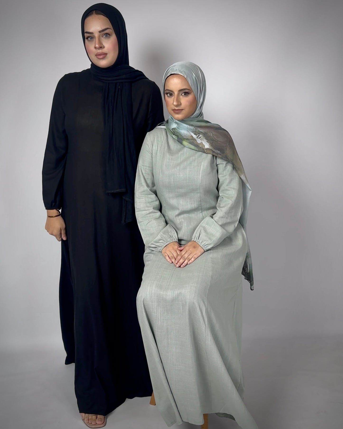 Haniyah Oasis Linen Abaya