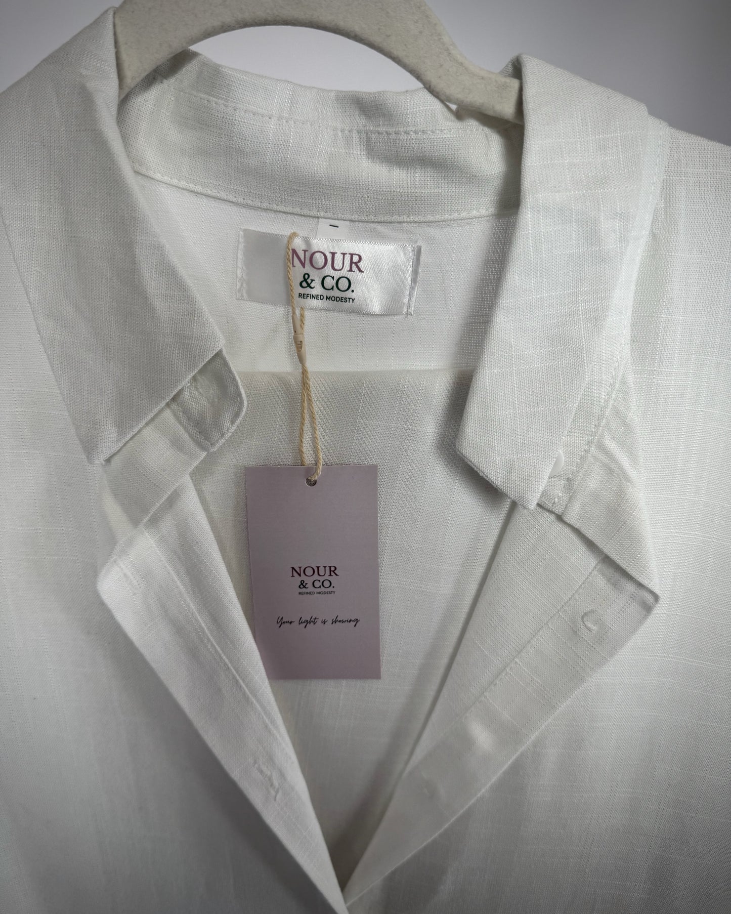 Mehek Eclipse Textured Linen Co-Ord