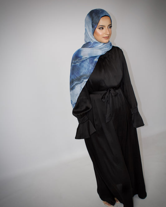 Ava-Nur Celestial Satin Gown