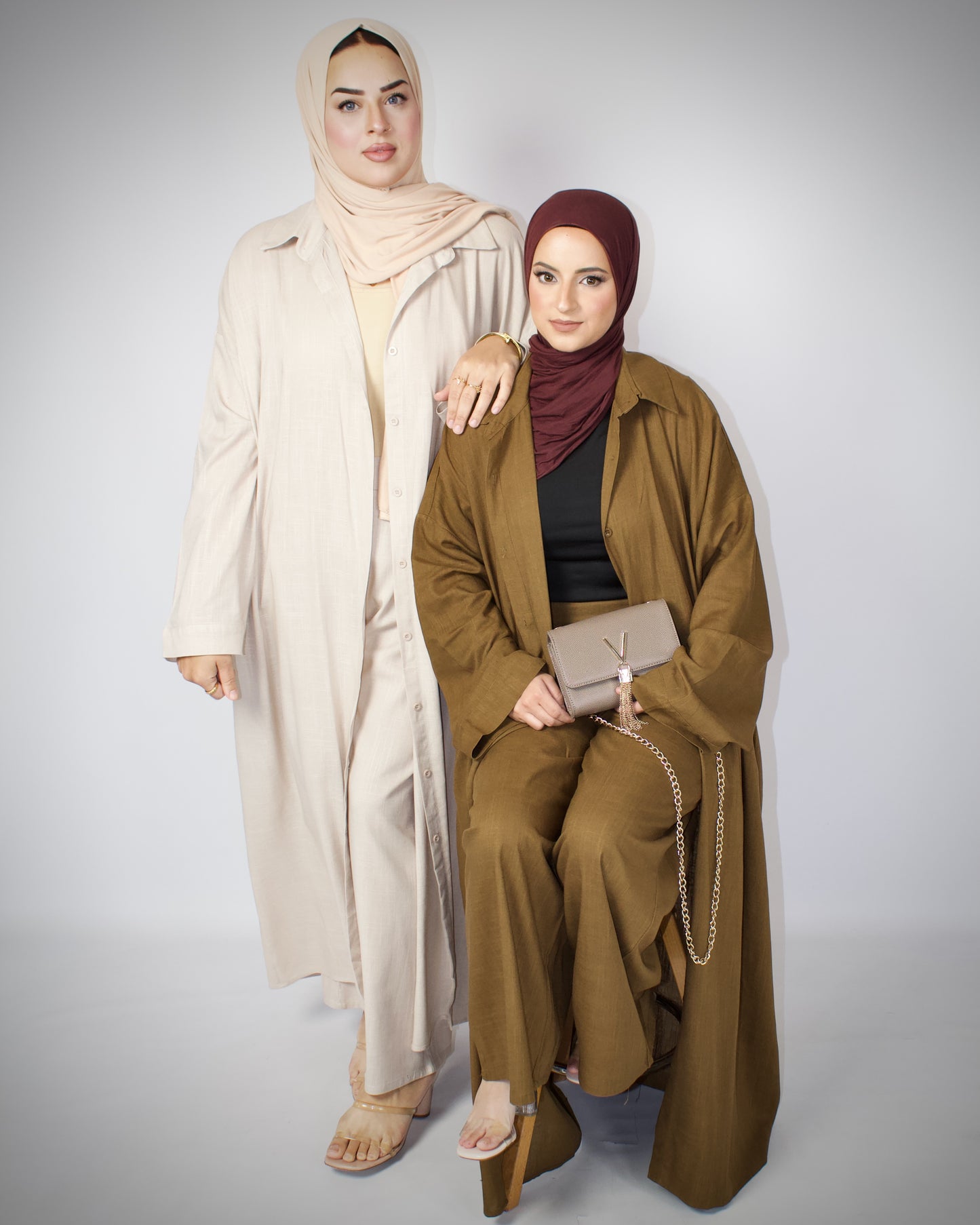 Mehek Eclipse Textured Linen Co-Ord