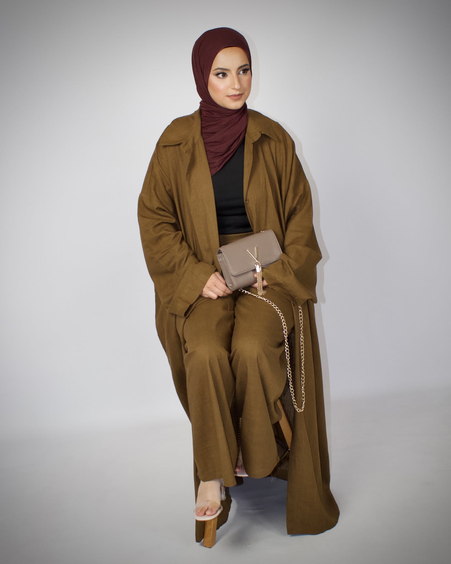 Mehek Eclipse Textured Linen Co-Ord