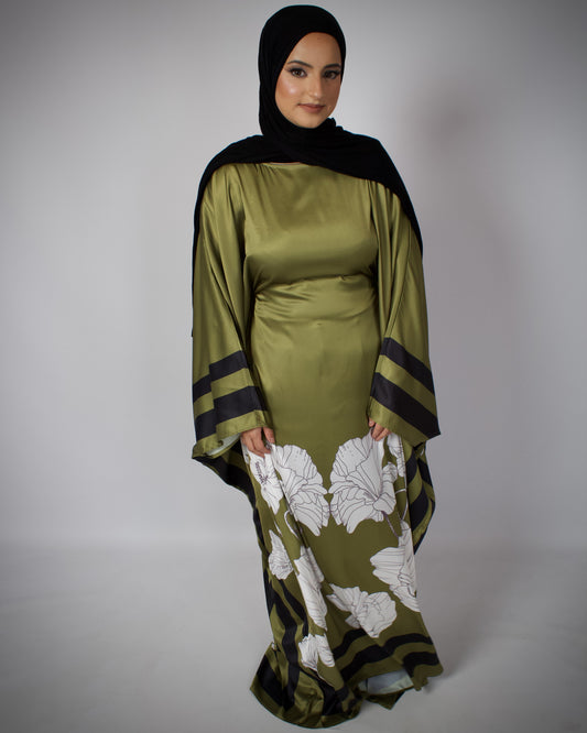 Aafiyah Moonveil Kaftan