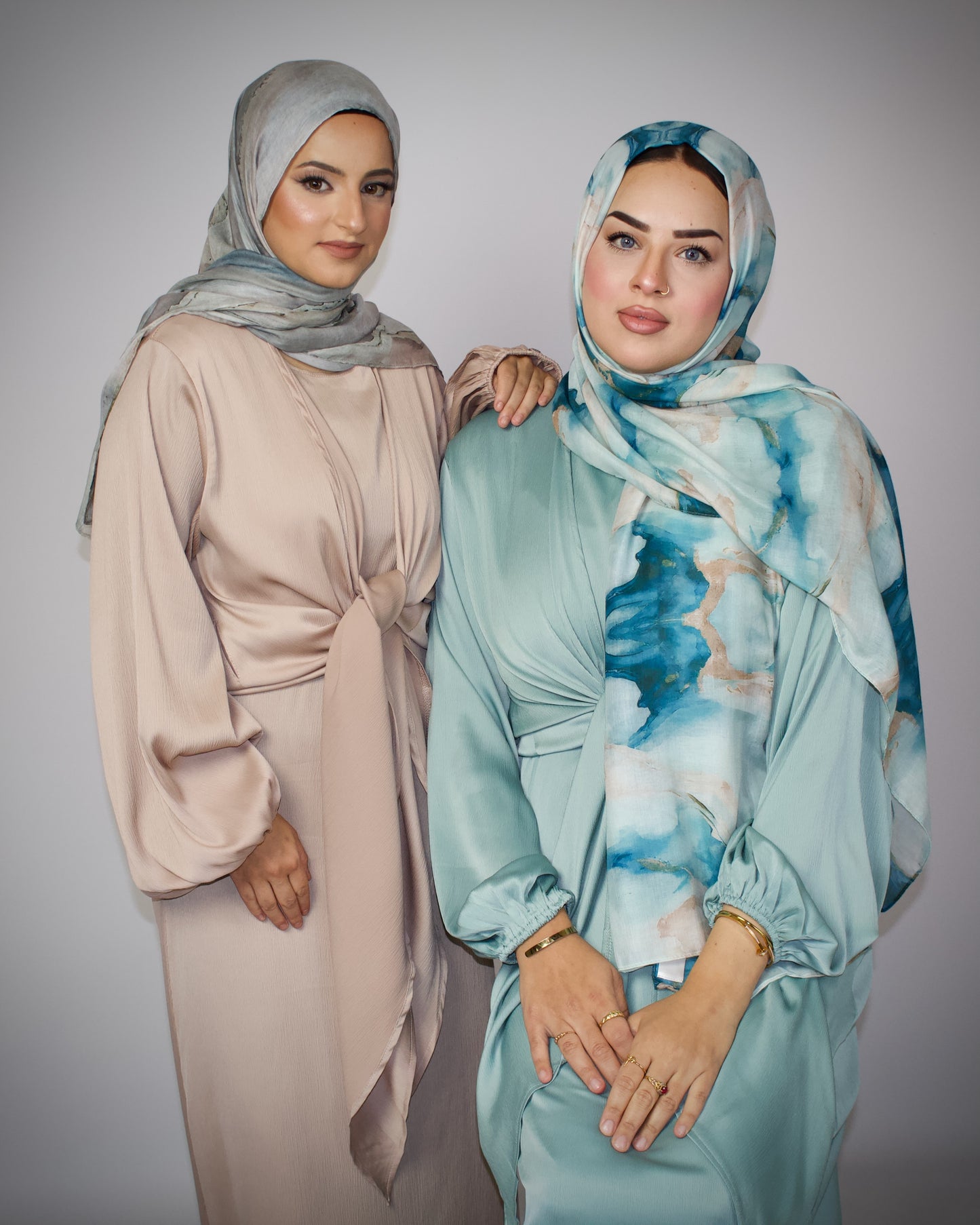 Ayla Noorfall Satin Set