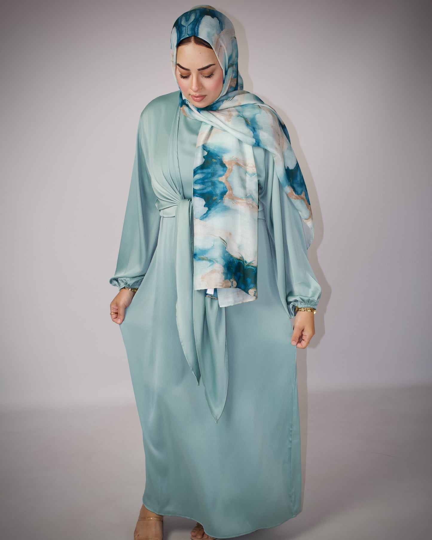 Ayla Noorfall Satin Set